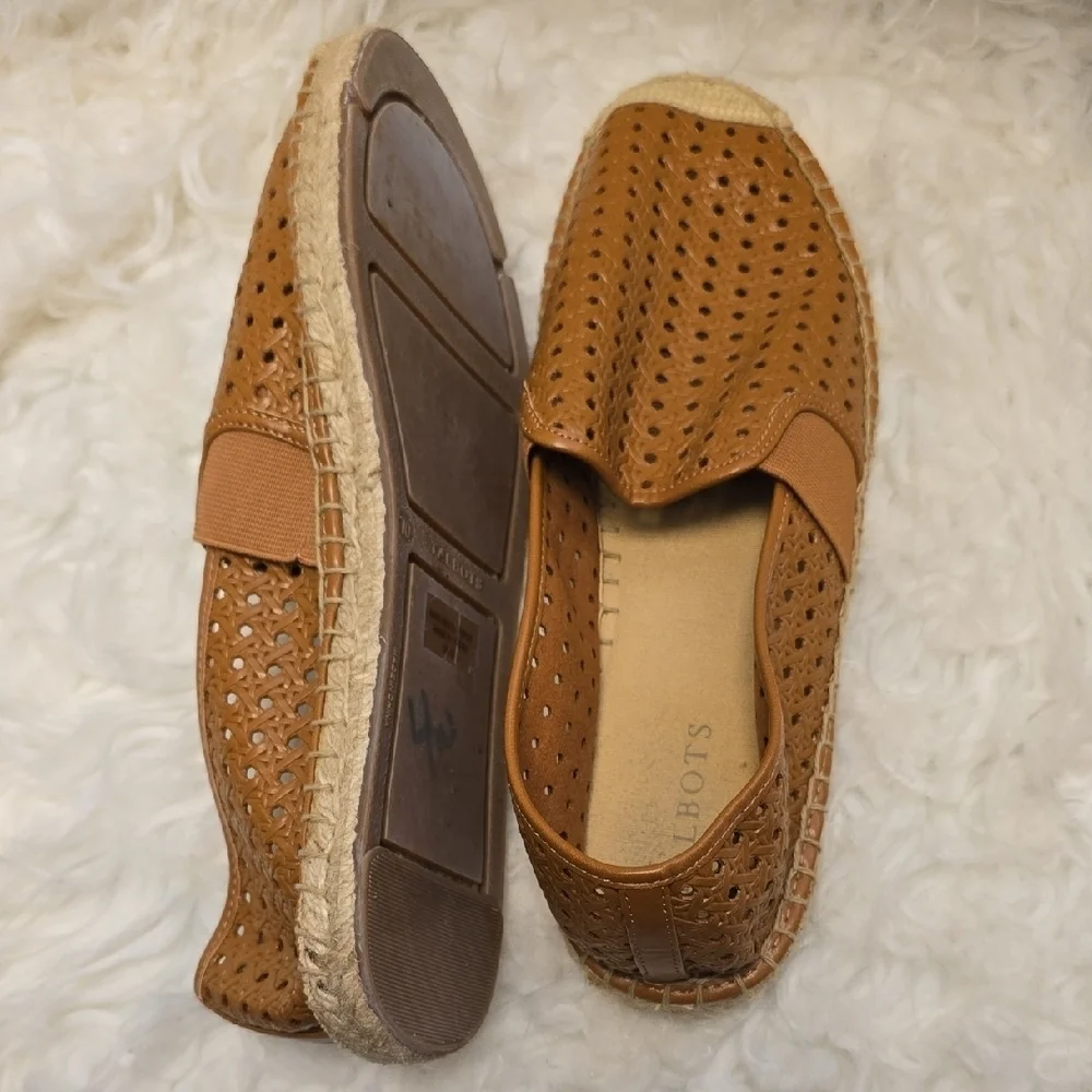 Talbots Brown Perforated Espadrilles